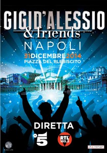 Manifesto "Gigi D'Alessio & Friends"