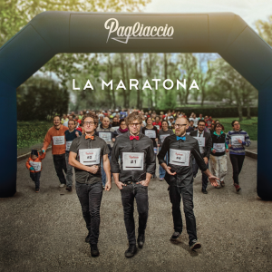 Pagliaccio, cover dell'album "La maratona"