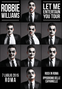 Robbie Williams, "Let Me Entertain You Tour"